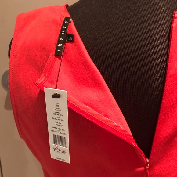 Theory Ladies Red Dress - Picture 3 of 4